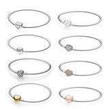 925 Sterling Silver Pan Bracelet Love Heart Logo Edition