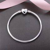 925 Sterling Silver Bracelet with Engraving Inscription for Women