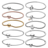 925 Sterling Silver Bracelet with Engraving Inscription for Women