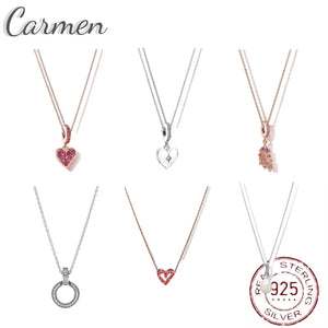 Sterling Silver Strong Love Necklace for Women