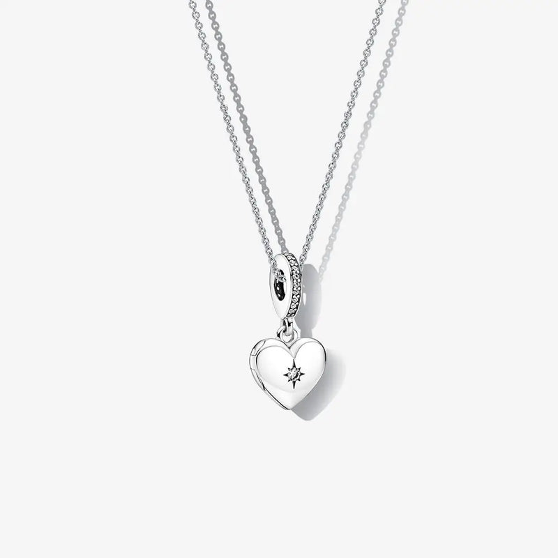 Sterling Silver Strong Love Necklace for Women
