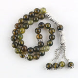Natural Stone Muslim Rosary Allah Bracelet