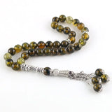 Natural Stone Muslim Rosary Allah Bracelet