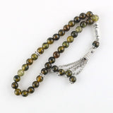 Natural Stone Muslim Rosary Allah Bracelet