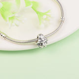 925 Silver Mushroom Charm for Bracelets DIY Silver Beads