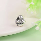 925 Silver Mushroom Charm for Bracelets DIY Silver Beads