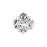 925 Silver Dancing Queen Charm for European Beaded Bracelets