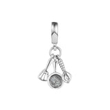 925 Silver Kitchen Charms Set for Bracelets