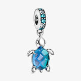 925 Silver Animal Charm with Logo for DIY Bracelet Necklace