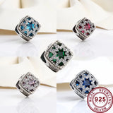 925 Silver Hot Snowflake Crystal Bead for Bracelet & Necklace