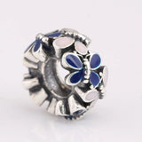 925 Sterling Silver Butterfly Spacer Beads for Bracelet DIY