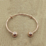925 Sterling Silver Bracelet Open Bangle Chain Jewelry Gift
