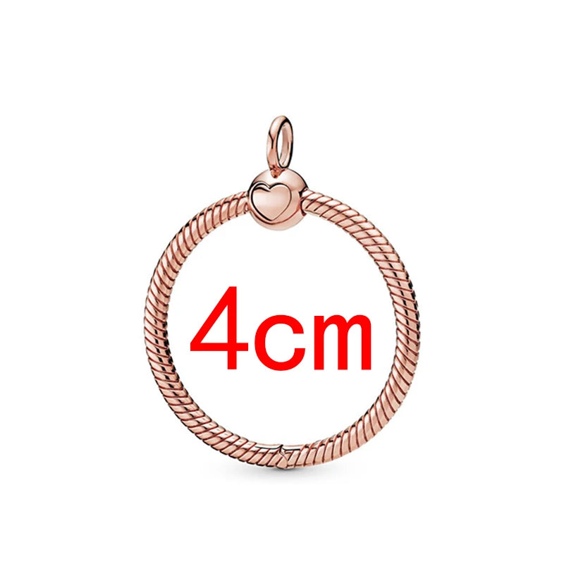 925 Silver O Letter Charm Pendant for Women Bracelet & Necklace