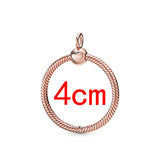 925 Silver O Letter Charm Pendant for Women Bracelet & Necklace