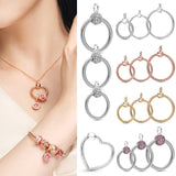 925 Silver O Letter Charm Pendant for Women Bracelet & Necklace