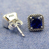 925 Silver Earring Timeless Stud Earrings Wedding Gift DIY Jewelry