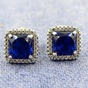 925 Silver Earring Timeless Stud Earrings Wedding Gift DIY Jewelry