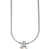 925 Silver Family Tree Heart Infinity Necklace For Charm DIY