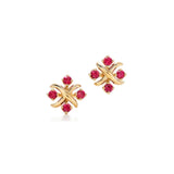 925 Silver Petal Earrings for Women