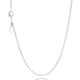 925 Sterling Silver Anchor Chain Necklace For Women