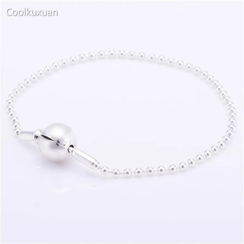 925 Sterling Silver Small Hole Beads Charm Bracelets