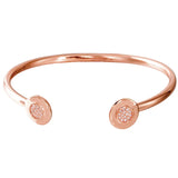 925 Silver Sparkling Clasp Signature Bangle for Bracelet Charm