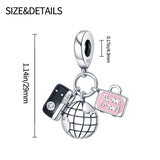 925 Silver Charms Beads Set for DIY Jewelry