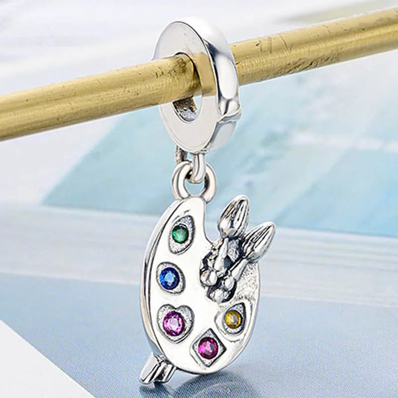 Crystal Pendant Beads for 925 Sterling Silver European Bracelet