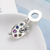 Crystal Pendant Beads for 925 Sterling Silver European Bracelet