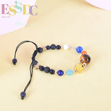 8 Planets Crystal Bracelet Natural Stone Beads