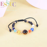 8 Planets Crystal Bracelet Natural Stone Beads
