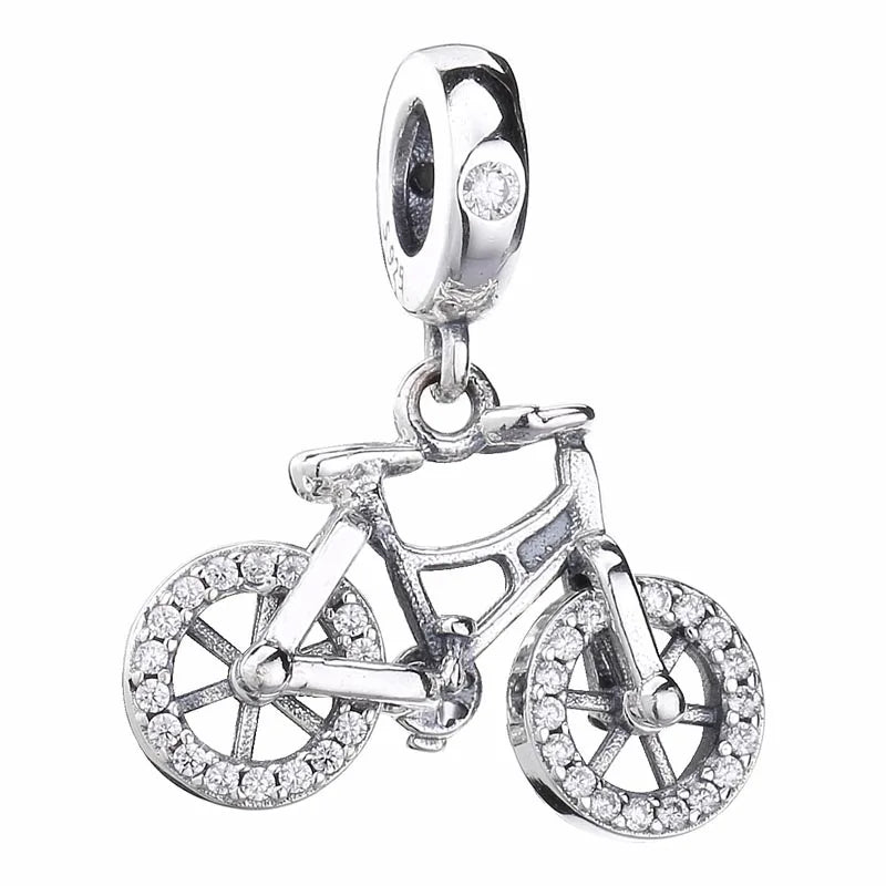 Crystal Pendant Beads for 925 Silver Charm Bracelet