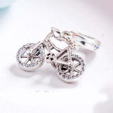 Crystal Pendant Beads for 925 Silver Charm Bracelet