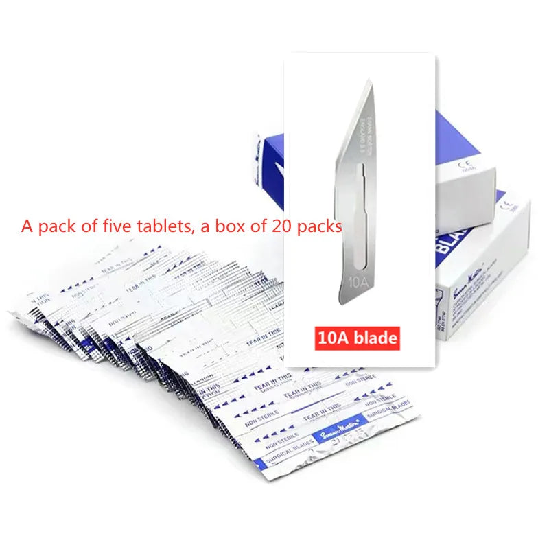 British Surgical Blades 10A/No.11/No.12 - Pack of 3
