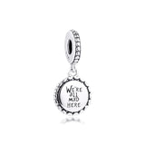 Cheshire Cat 925 Silver Beads - Moments Bracelets DIY Jewelry - Gift 021218