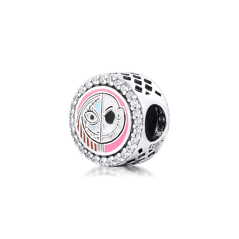 Cheshire Cat 925 Silver Beads - Moments Bracelets DIY Jewelry - Gift 021218