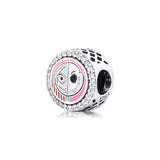 Cheshire Cat 925 Silver Beads - Moments Bracelets DIY Jewelry - Gift 021218