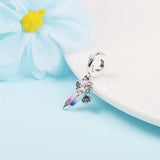 Future Dreams Crayon Dangle 925 Silver Beads for Bracelet DIY