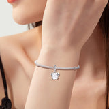 925 Sterling Silver Dog Dangle Bead for Moments Bracelets