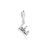 Prague Charles Bridge Dangle 925 Silver Beads for Moments Bracelet