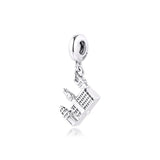Prague Charles Bridge Dangle 925 Silver Beads for Moments Bracelet
