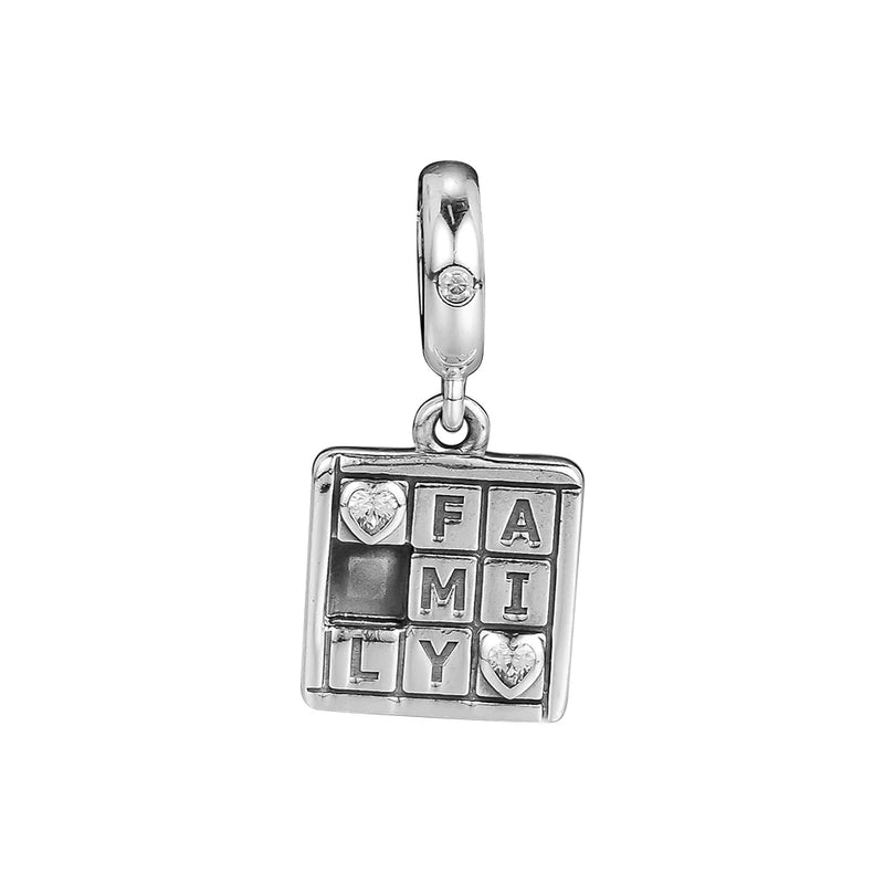 Bastet Charm Bracelet Silver 925 DIY Crystals Family Game Night Jewelry