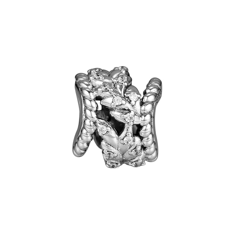 Bastet Jewelry Silver 925 Beads Bracelets DIY Crystals