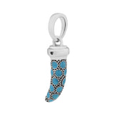 Turquoise Amulet Necklace Pendant Jewelry For Women Mother Kids