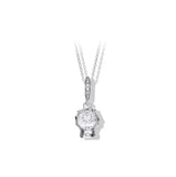925 Silver Love Bear Pendant Christmas DIY Necklace Jewelry Making