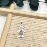 925 Sterling Silver Spanish Bear Pendant Women's Jewelry Gift