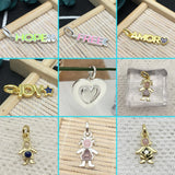 925 Sterling Silver Spanish Bear Pendant Women's Jewelry Gift