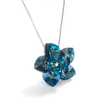 Austria Crystal Flower Pendant Necklace For Women