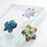 Austria Crystal Flower Pendant Necklace For Women