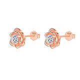 Daisy Stud Earrings 925 Silver Jewelry for Women Anniversary Gift